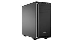 Be Quiet! Pure Base 600 Mid Tower Gaming Case - Silver USB 3.0