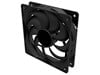 Generic 120mm Chassis Fan in Black with 4-pin Molex Connector