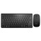 Tactus Compact Wireless Keyboard and Mouse in Black