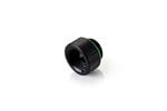 Bitspower G1/4 inch IG1/4"inch Extender Fitting, 10mm, Glorious Black, Double Pack