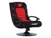 BraZen Pride 2.1 Bluetooth Surround Sound Gaming Chair in Black, Red