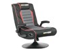 BraZen Serpent 2.1 Bluetooth Surround Sound Gaming Chair in Black, Grey, Red