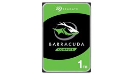Seagate BarraCuda 1TB SATA III 3.5" Hard Drive - 7200RPM, 64MB Cache