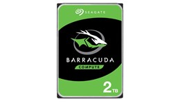 Seagate BarraCuda 2TB SATA III 3.5"" Hard Drive - 7200RPM, 256MB Cache