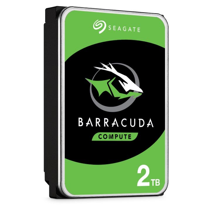 Seagate BarraCuda (2TB) 3.5 inch Hard Disk Drive SATA 6Gb/s (Internal