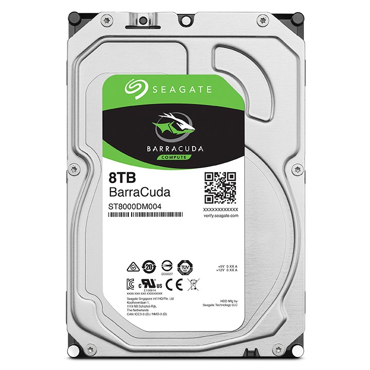 Seagate BarraCuda 8TB SATA III 3.5