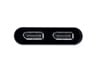 i-tec USB-C to Dual Display Port Video Adapter, 2x Display Port 4K Ultra HD, compatible with Thunderbolt 3