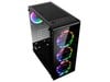 Kolink Observatory Lite Mid Tower Gaming Case - Black USB 3.0