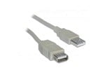 1m USB A to A Extension Cable