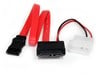 StarTech.com Cables 12 Slimline SATA to SATA with LP4 Power