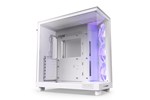 NZXT H6 Flow RGB Mid Tower Case - White 