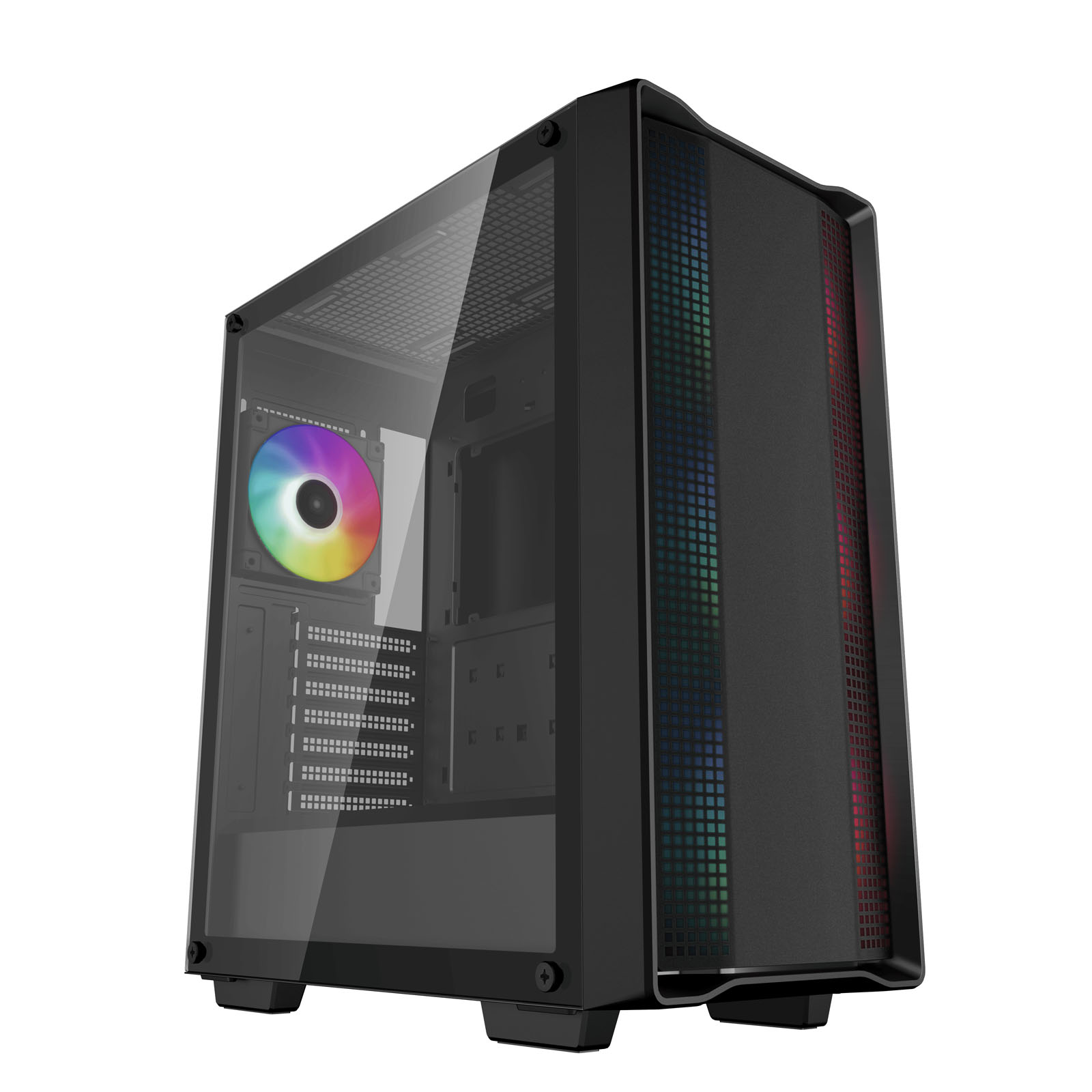 Deepcool Black Cc560 Argb V2 Mid Tower Gaming Case Large