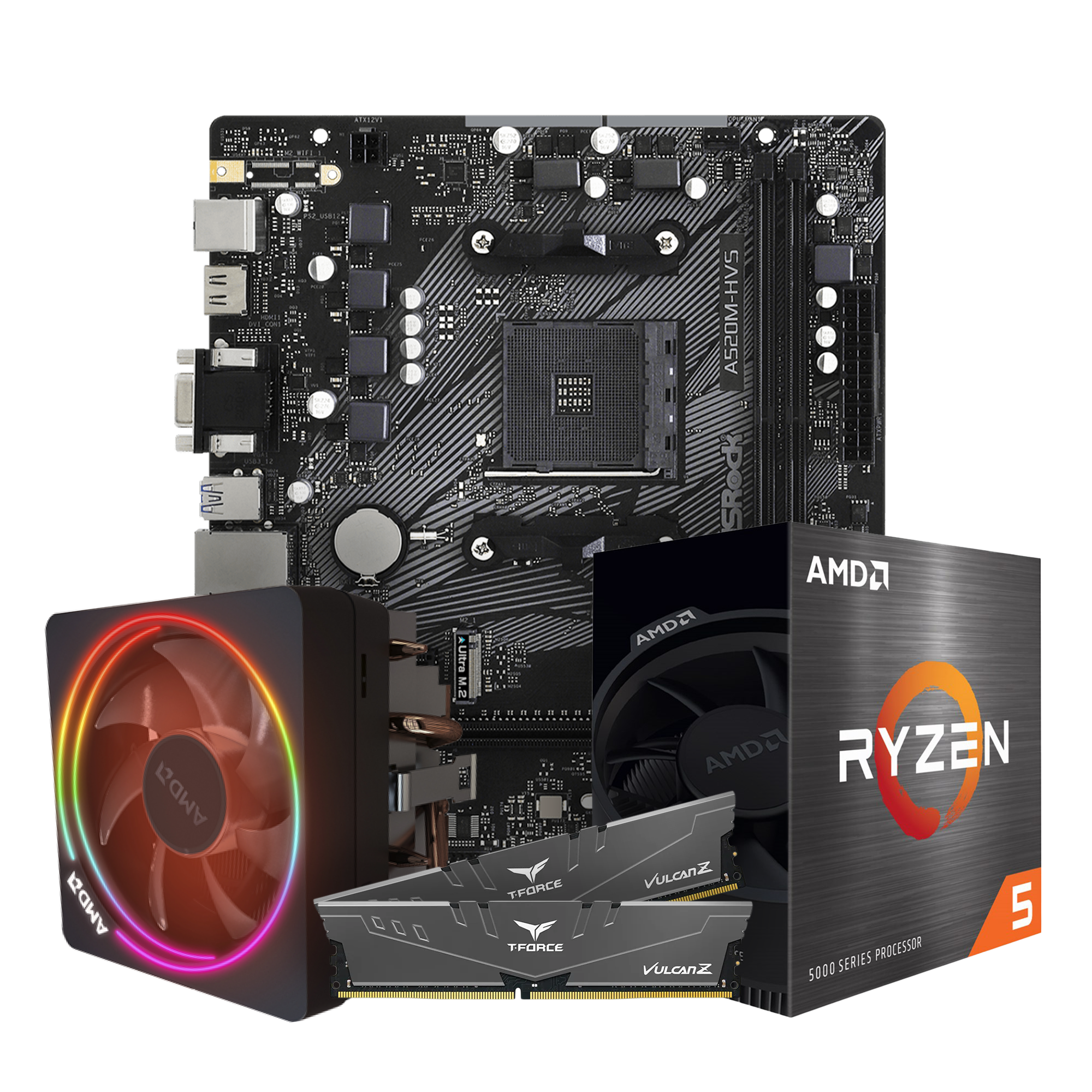CCL AMD AM4 Gaming Configurable Motherboard bundle