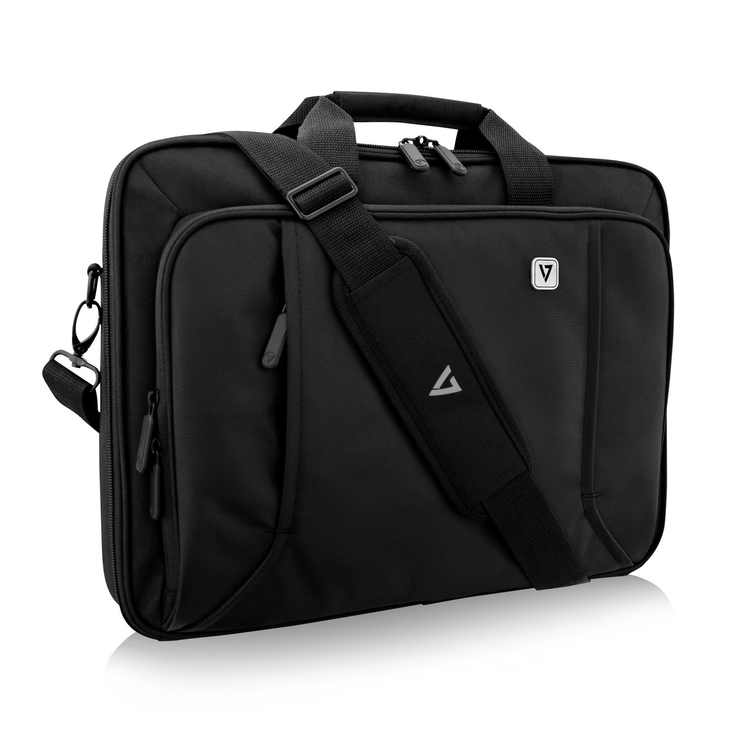 Photos - Business Briefcase V7 17 inch Professional FrontLoading Laptop Case CCP17-BLK-9E 