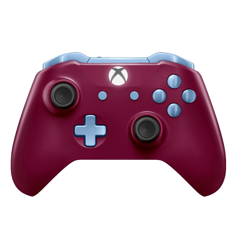 Custom Controllers UK Xbox One S Controller Claret and Blue