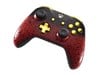 Custom Controllers UK Xbox One S Controller - 3D Red Shadow Edition, Gold Highlights