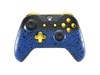 Custom Controllers UK Xbox One S Controller - 3D Blue Shadow Edition, Gold Highlights