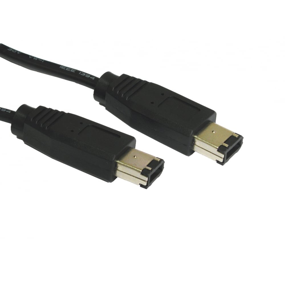 Cables Direct 3m 6pin Male to 6pin Male Firewire Cable CDL130EE3M