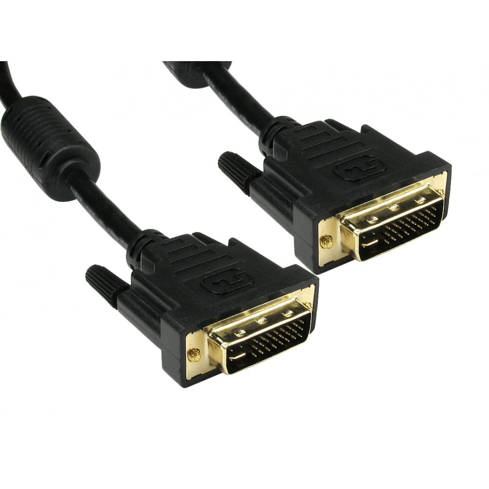 Photos - Cable (video, audio, USB) Cables Direct 2m DVI-I Dual Link Cable CDL-DV136 