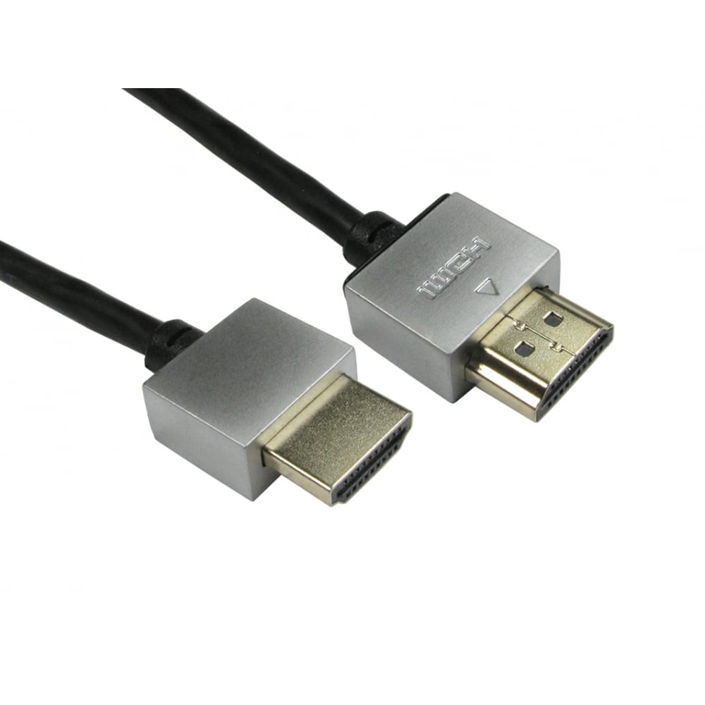 Cables Direct Black Super Slim Hdmi Cable In 5M