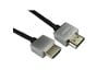 Cables Direct 1m Super Slim HDMI Cable in Black