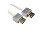 Cables Direct 2m Super Slim HDMI Cable in White