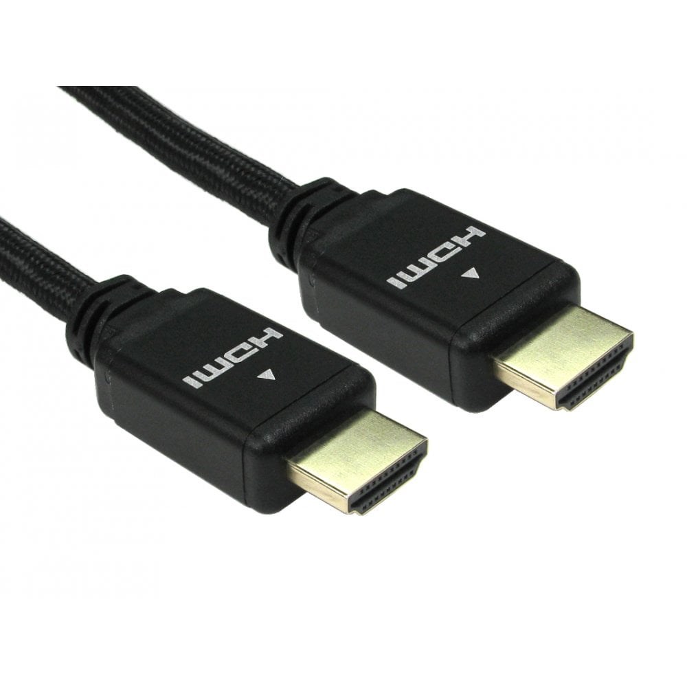 Photos - Cable (video, audio, USB) Cables Direct 2m HDMI v2.1 Certified Video Cable, Black Connector CDLHDUT8 
