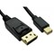 Cables Direct 2m Mini DisplayPort to DisplayPort Cable in Black