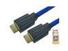 Cables Direct 3m Premium Certified HDMI 2.0 Cable in Blue