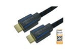 Cables Direct 1.8m Premium Certified HDMI 2.0 Cable in Black