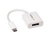StarTech.com USB-C to DisplayPort Adaptor 4K 60Hz (White)