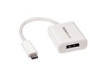 StarTech.com USB-C to DisplayPort Adaptor 4K 60Hz (White)