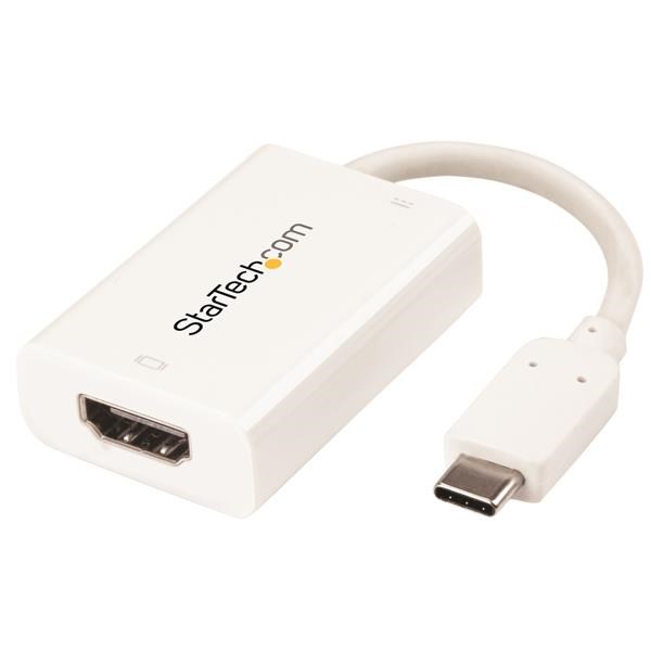 Photos - Cable (video, audio, USB) Startech.com USB-C to HDMI Video Adaptor with USB Power Delivery - 4K CDP2 