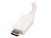 StarTech.com USB-C to VGA Video Adaptor with USB Power Delivery - 1920 x 1200 (White)
