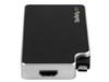StarTech.com Travel A/V Adaptor: 3-in-1 USB-C to VGA, DVI or HDMI - 4K