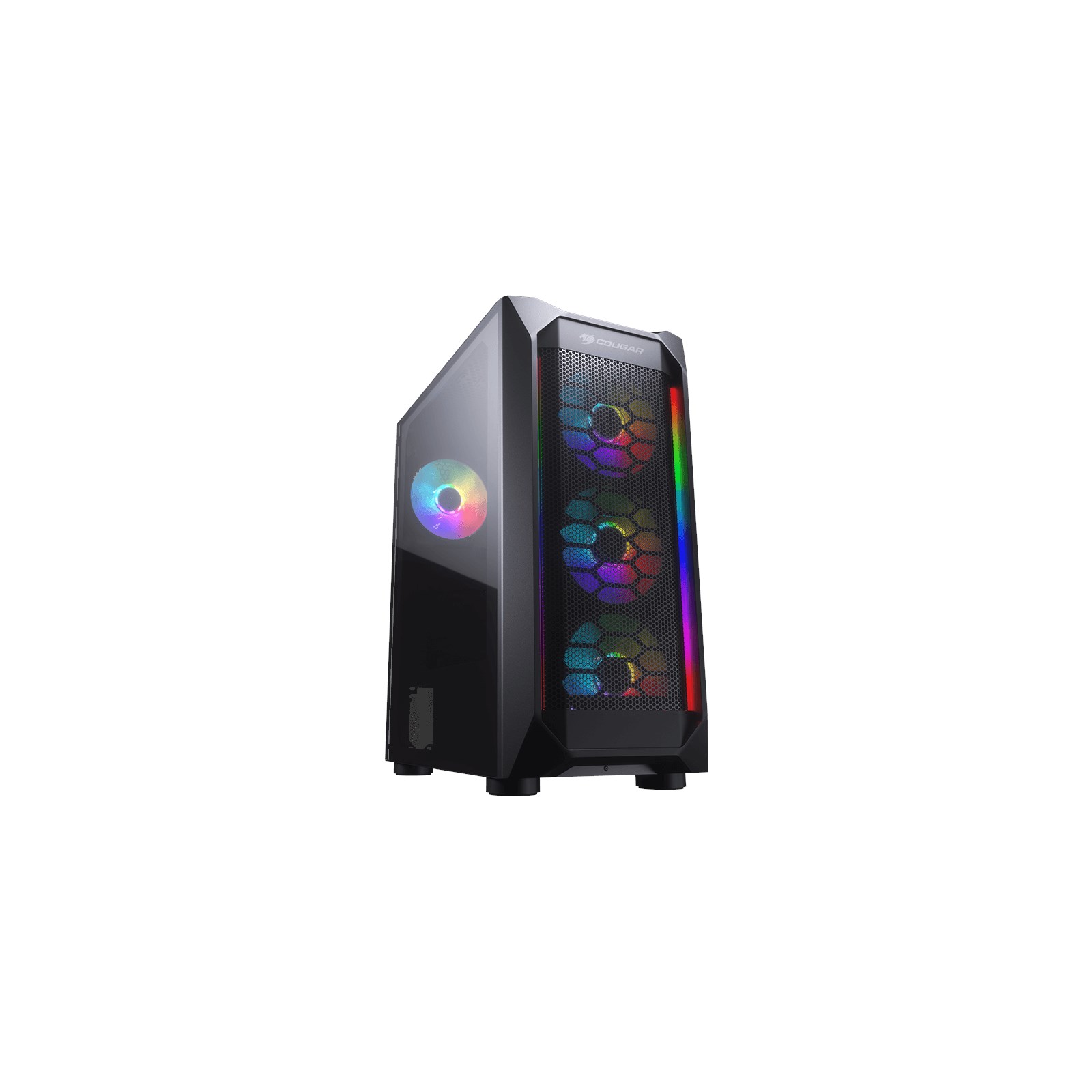 Cougar MX410 Mesh G RGB Mid Tower Gaming Case Black 385VM70