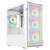 CiT Bolt Mesh Mid Tower mATX Gaming Case in White