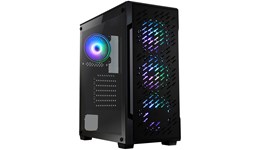 CiT Crossfire Mid Tower Gaming Case - Black 