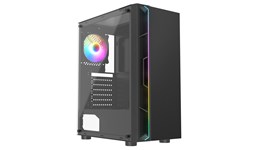 CiT Galaxy Mid Tower Gaming Case - Black 