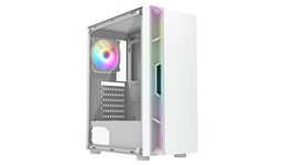 CiT Galaxy Mid Tower Gaming Case - White 