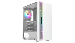 CiT Galaxy Mid Tower Gaming Case - White 