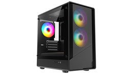 CiT Level 5 Mid Tower Gaming Case - Black 