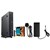 CiT LT100 Ultra-Thin Mini-ITX Case with 120W Laptop Adpater, CPU Cooler and WiFi Antenna