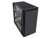 CiT Omega Mid Tower Gaming Case - Black USB 3.0