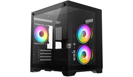 CiT Overseer Mid Tower Gaming Case - Black 