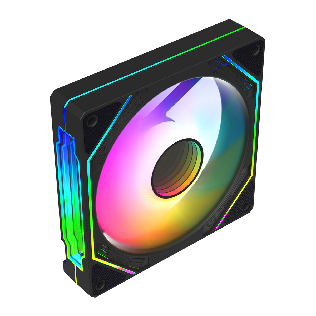 CiT Pro Storm Infinity 120mm ARGB PWM Case Fan in Black