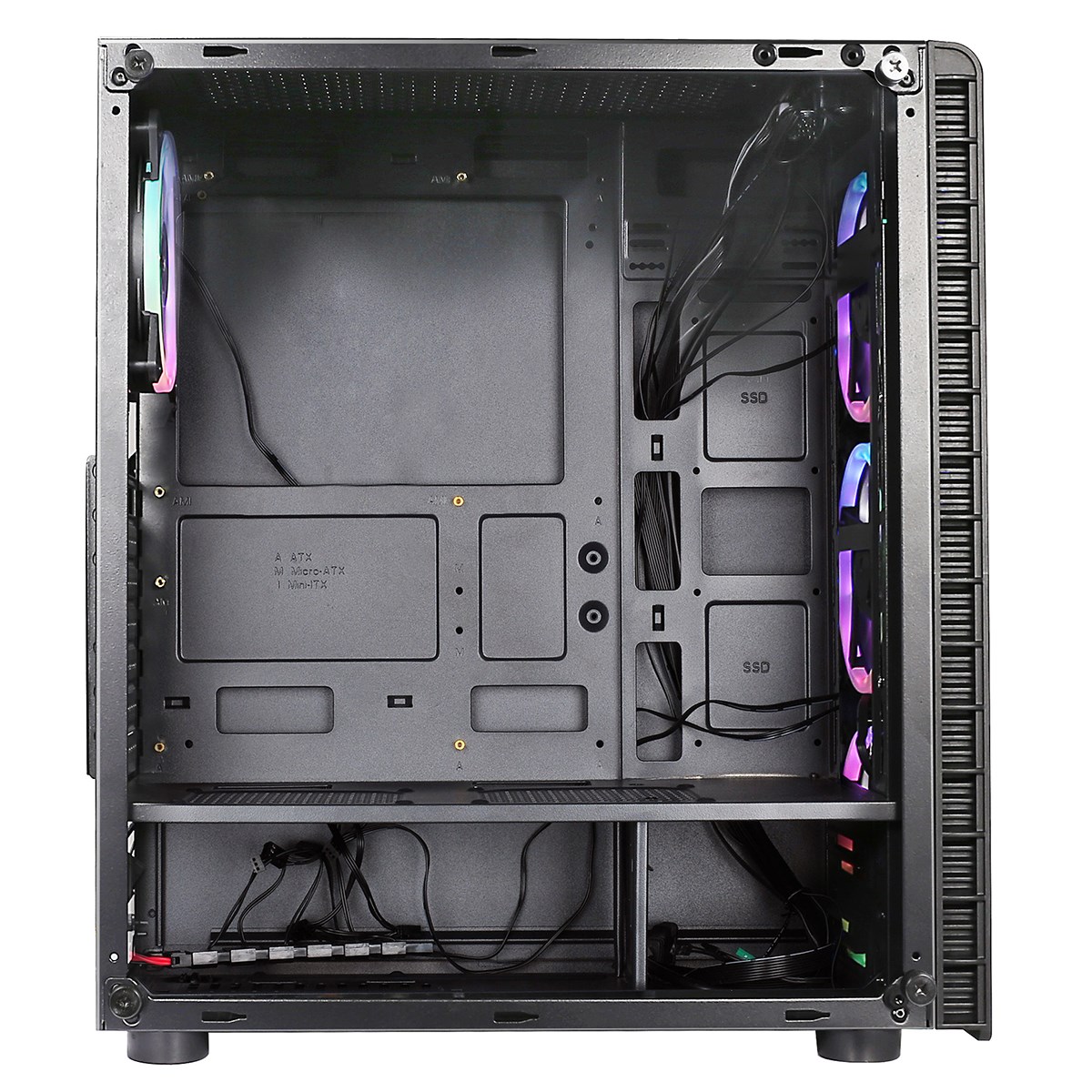 CiT Raider Mid Tower Gaming Case CITRAIDER RGB CCL Computers
