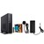 CiT S2i Ultra-Thin Mini-ITX Case with 120W Laptop Adpater, CPU Cooler and WiFi Antenna