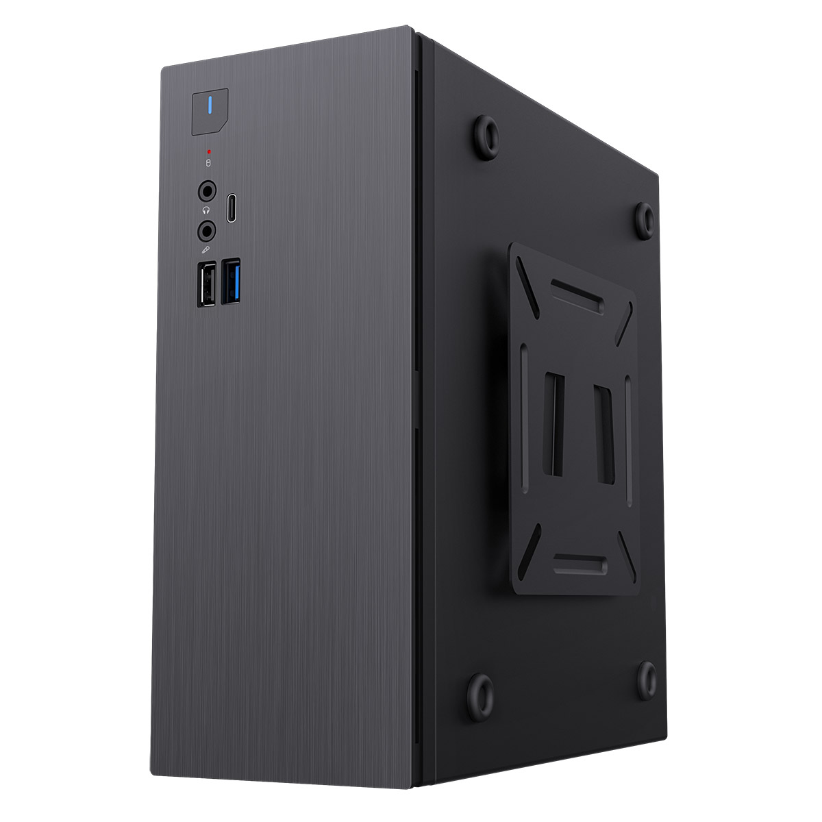 ITek Patriot Mini – Case Mini-Tower Per Micro-ATX, Nero, Con Lettore SD/TF, USB 3.0 E Ottimo Cable Management