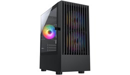 CiT Slammer Mid Tower Gaming Case - Black 